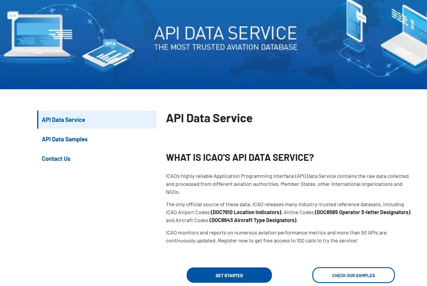 SDK: Using the ICAO API Data Service in two lines of code